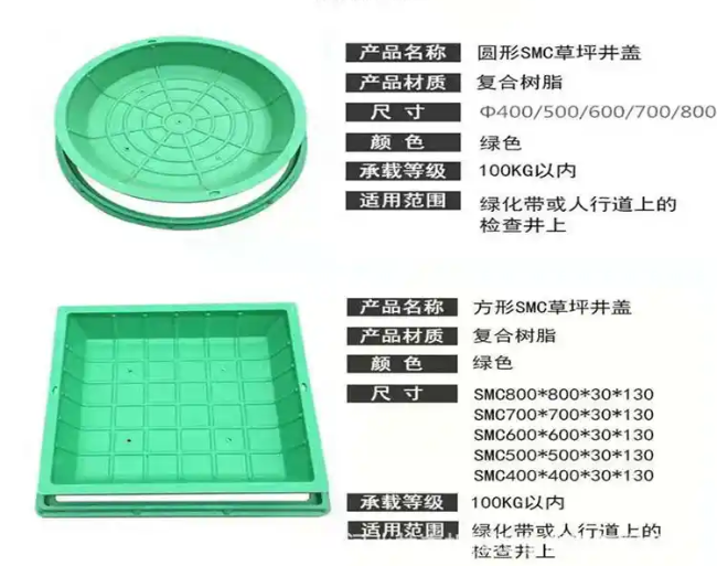 凌海树脂复合种植井盖展示